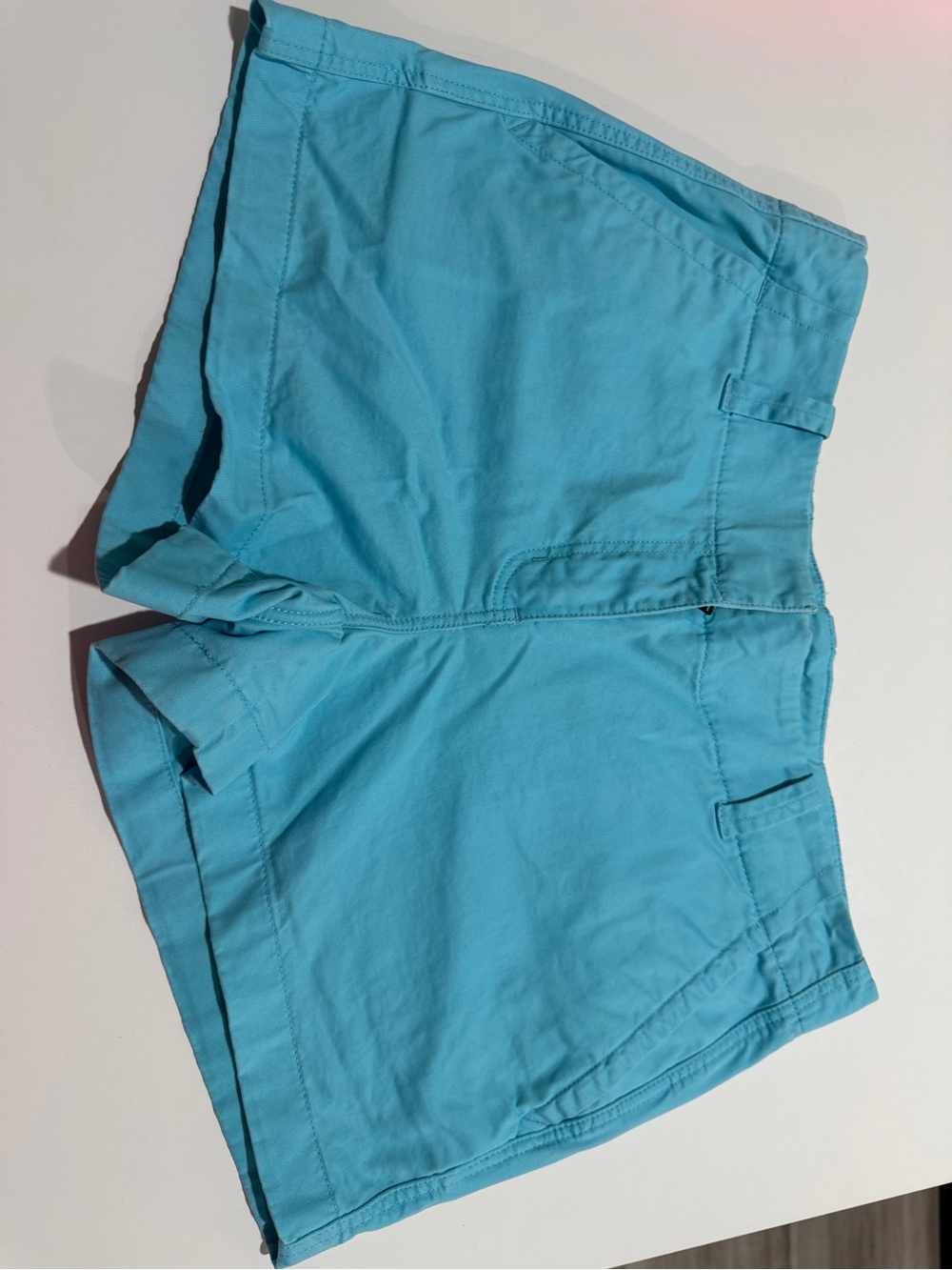 Women’s Turquoise Blue Cotton Shorts- Vineyard Vines